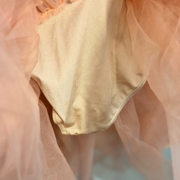 Weissman Pink and Cream Formal Kids Dress - Picture 10 of 12